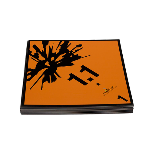 Satz Gefahrsymbole / Placards ADR, magnetisch 