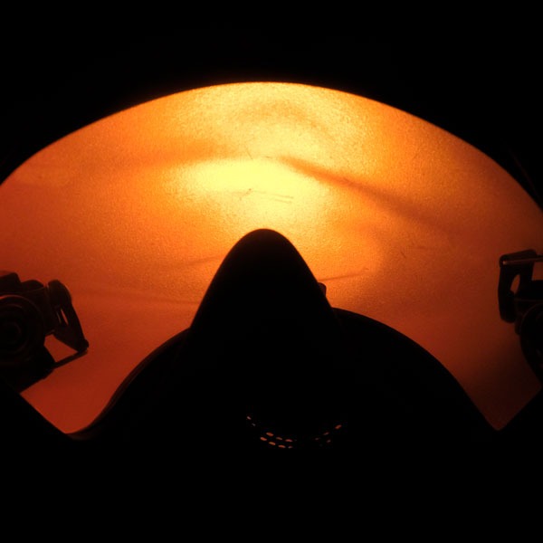 Fireware - Black Smoke Blindmaske