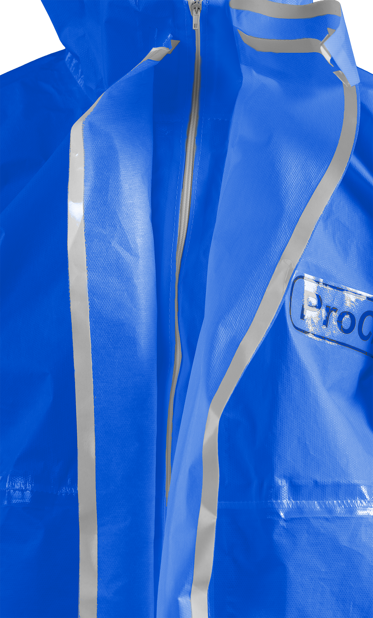 3S - ProChem I CPM E F01 H - CPM-Schutzanzug mit Nitrilhandschuhen und rutschfestem Überschuh (10, blau, XL)