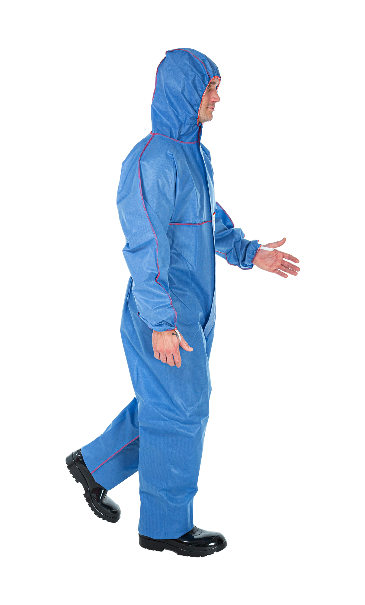 3S - Multi Tec - antistatischer Einweganzug Typ 5/6 gegen Partikel und Sprühnebel (blau, XXXL)