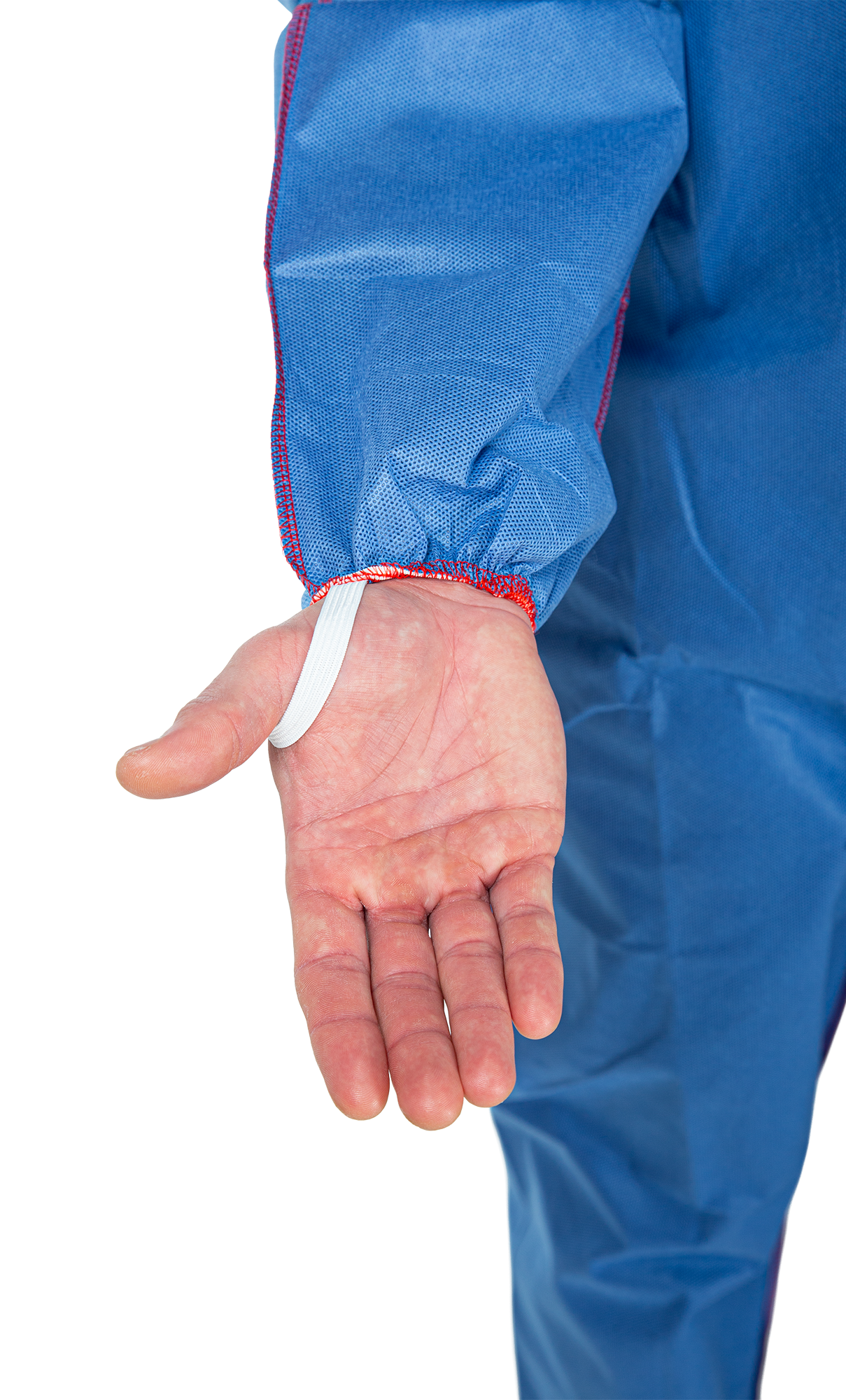 3S - Multi Tec - antistatischer Einweganzug Typ 5/6 gegen Partikel und Sprühnebel (blau, XXXL)