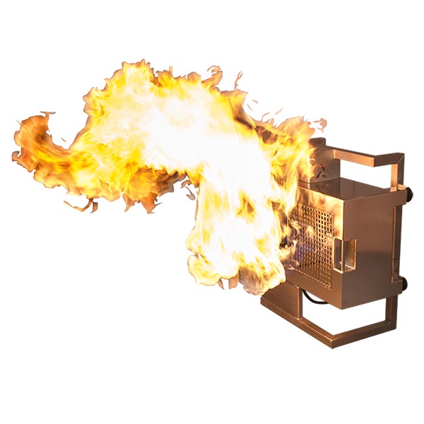 Fireware - Vestastand - Ständer, Halterung für horizontalen Einsatz des Vesta Firetrainers