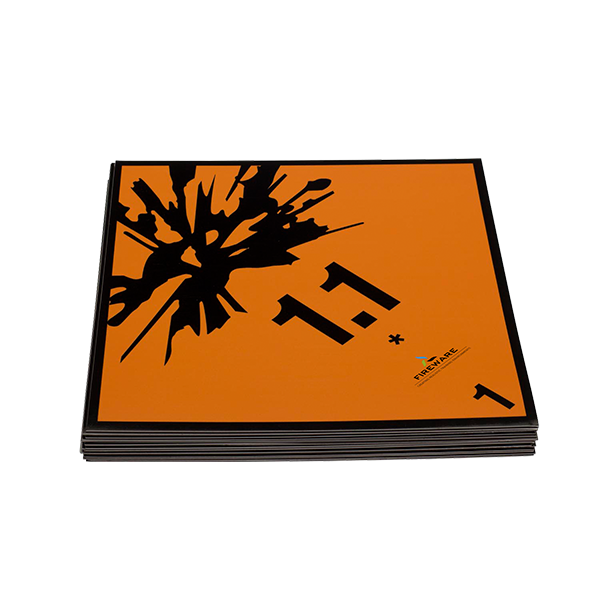 Fireware - Übungsset Gefahrsymbole / Placards ADR, magnetisch