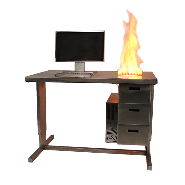 Fireware - Brandattrappe Schreibtisch für Vesta Firetrainer
