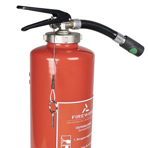 Sicherungsstifte für Übungslöscher mit Druckgriff / CO2