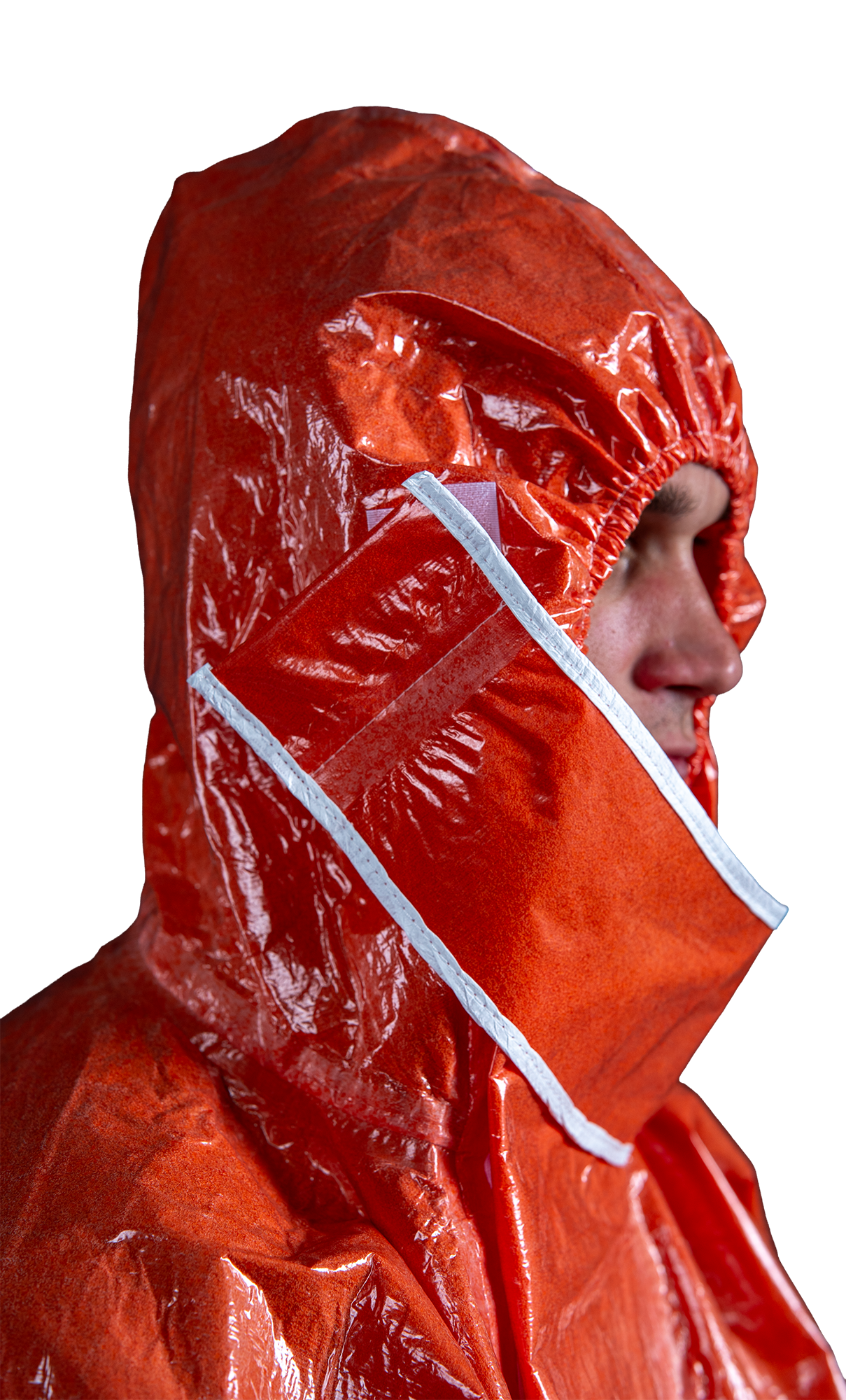 3S - ProChem I CLF A B F01 - CLF-Schutzanzug Typ 3 mit KCL Camatril Nitrilhandschuhen (11, orange, XXXL)