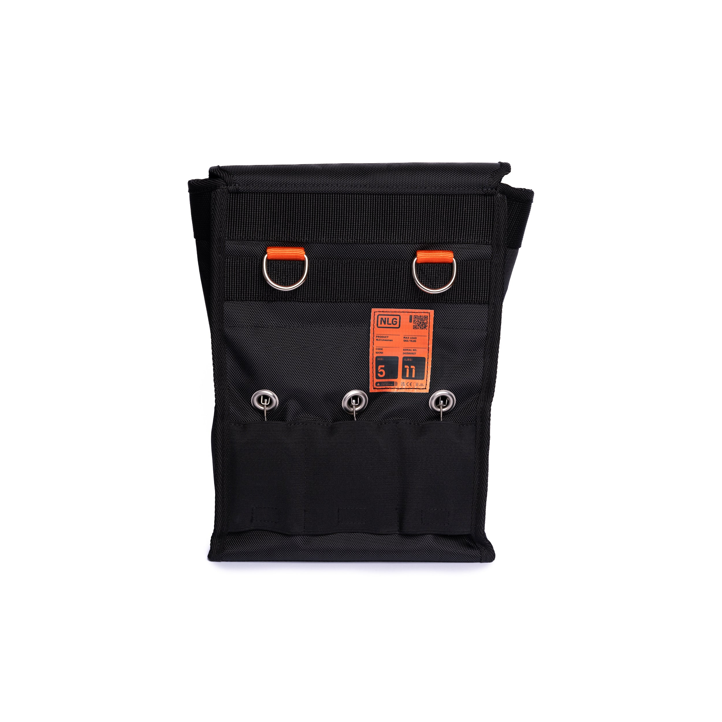 NLG - Werkzeugtasche für Leitungsmonteure mit integrierten Einziehleinen - Linesman Tool Pouch with integrated Retractable Lanyards