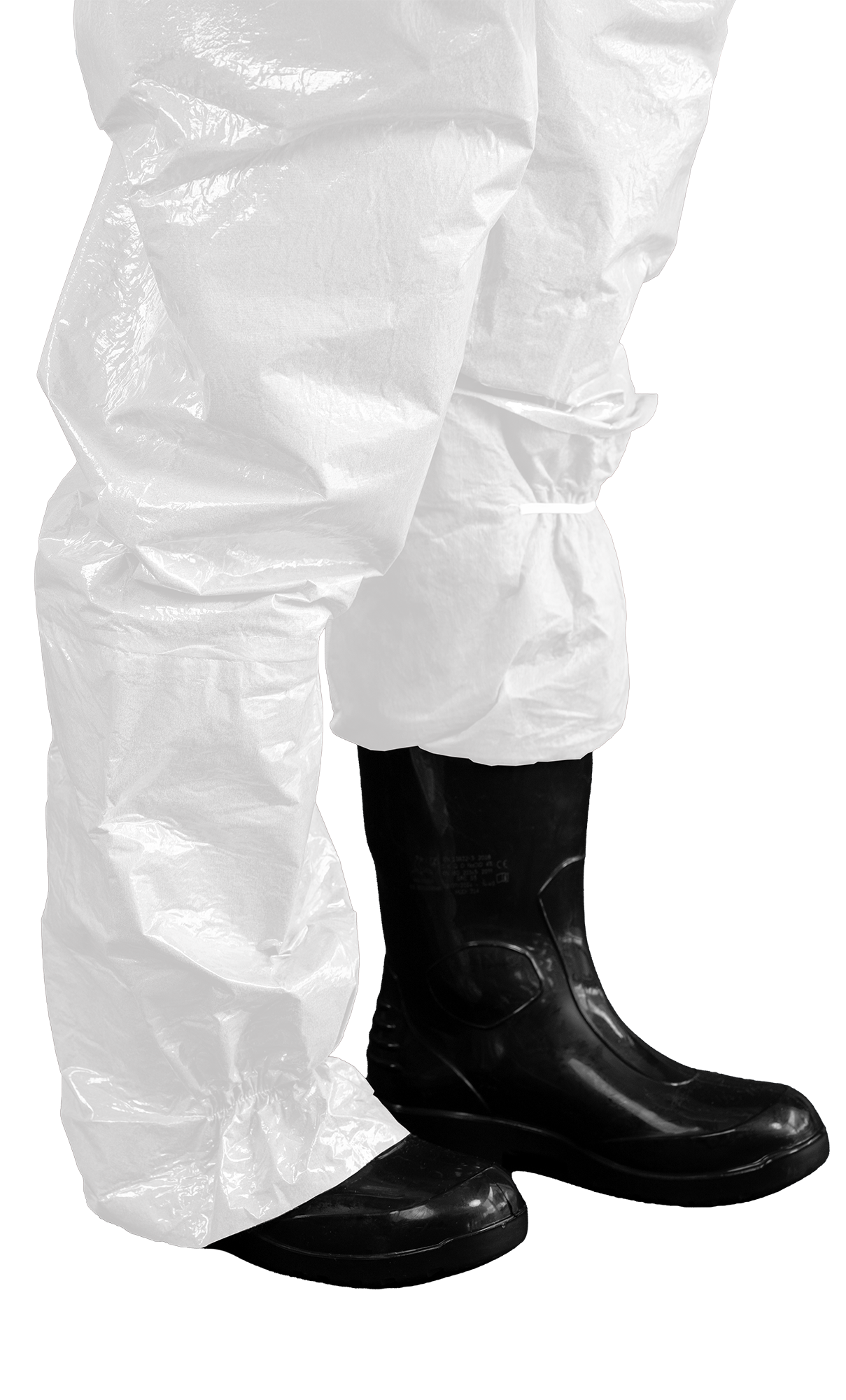 3S - ProChem I CLF A B F01 - CLF-Schutzanzug Typ 3 mit KCL Camatril Nitrilhandschuhen (07, weiß, L)