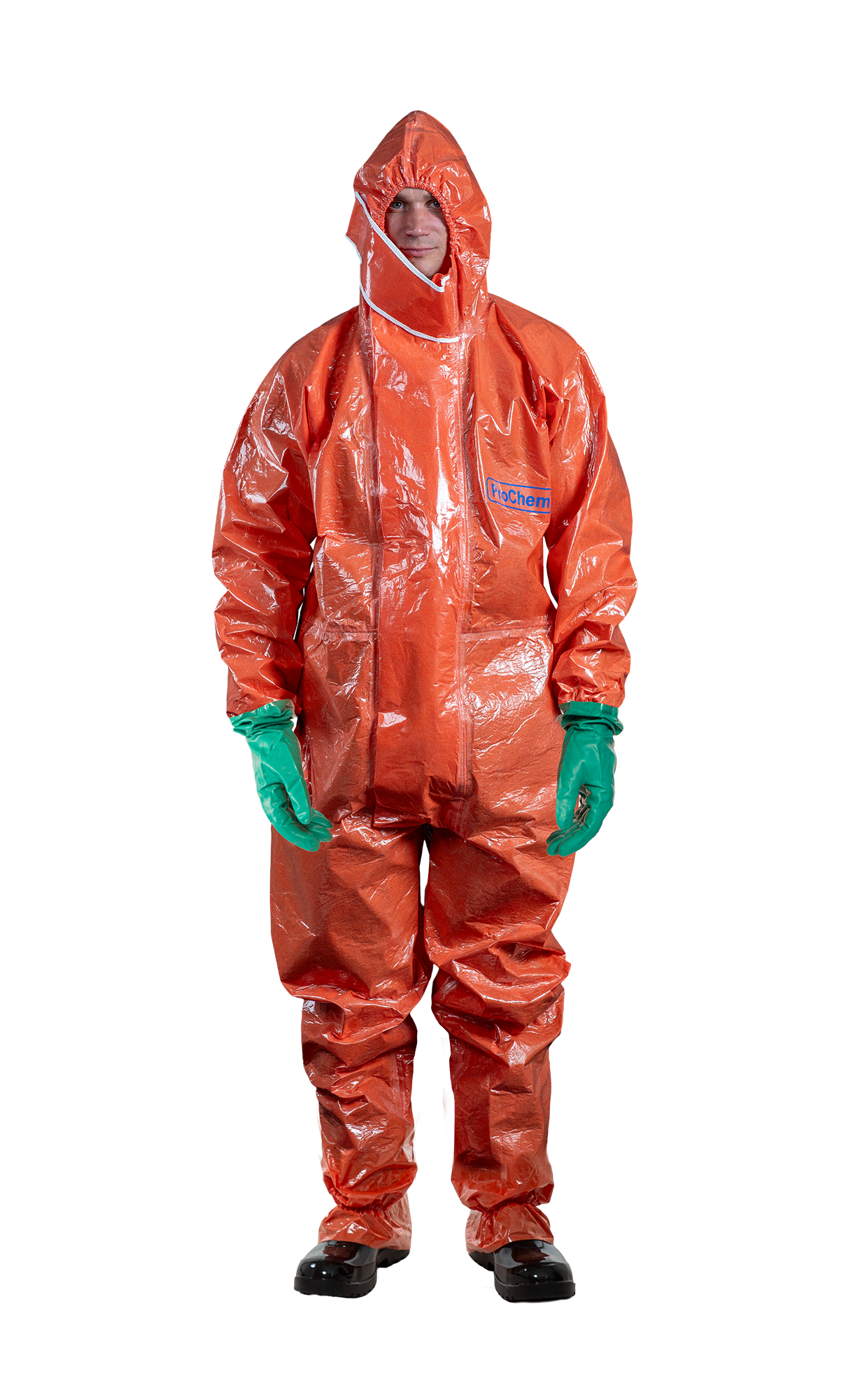 3S - ProChem I CLF A B F01 - CLF-Schutzanzug Typ 3 mit KCL Camatril Nitrilhandschuhen