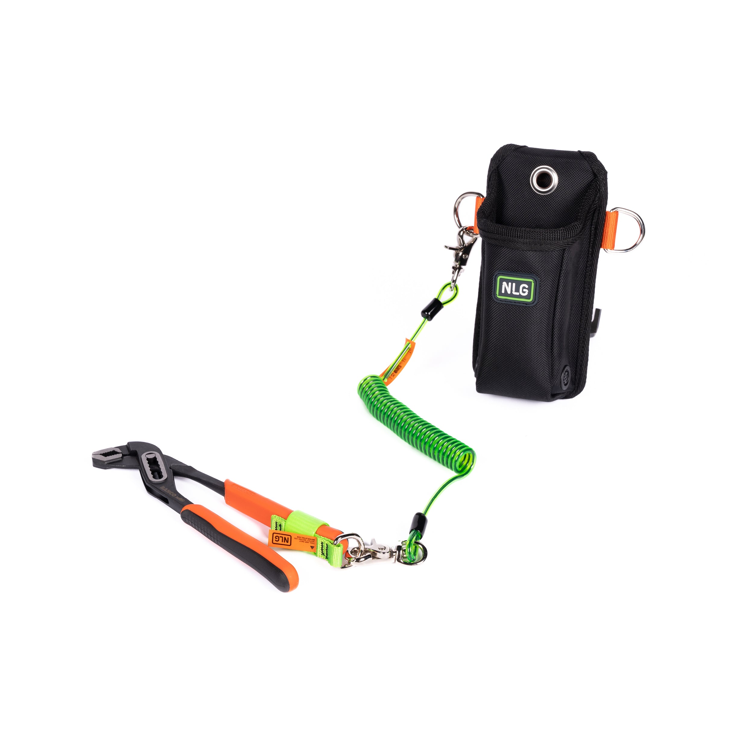 NLG - verlängerte Spiral-Werkzeugfangleine - Extended Coil Tool Lanyard