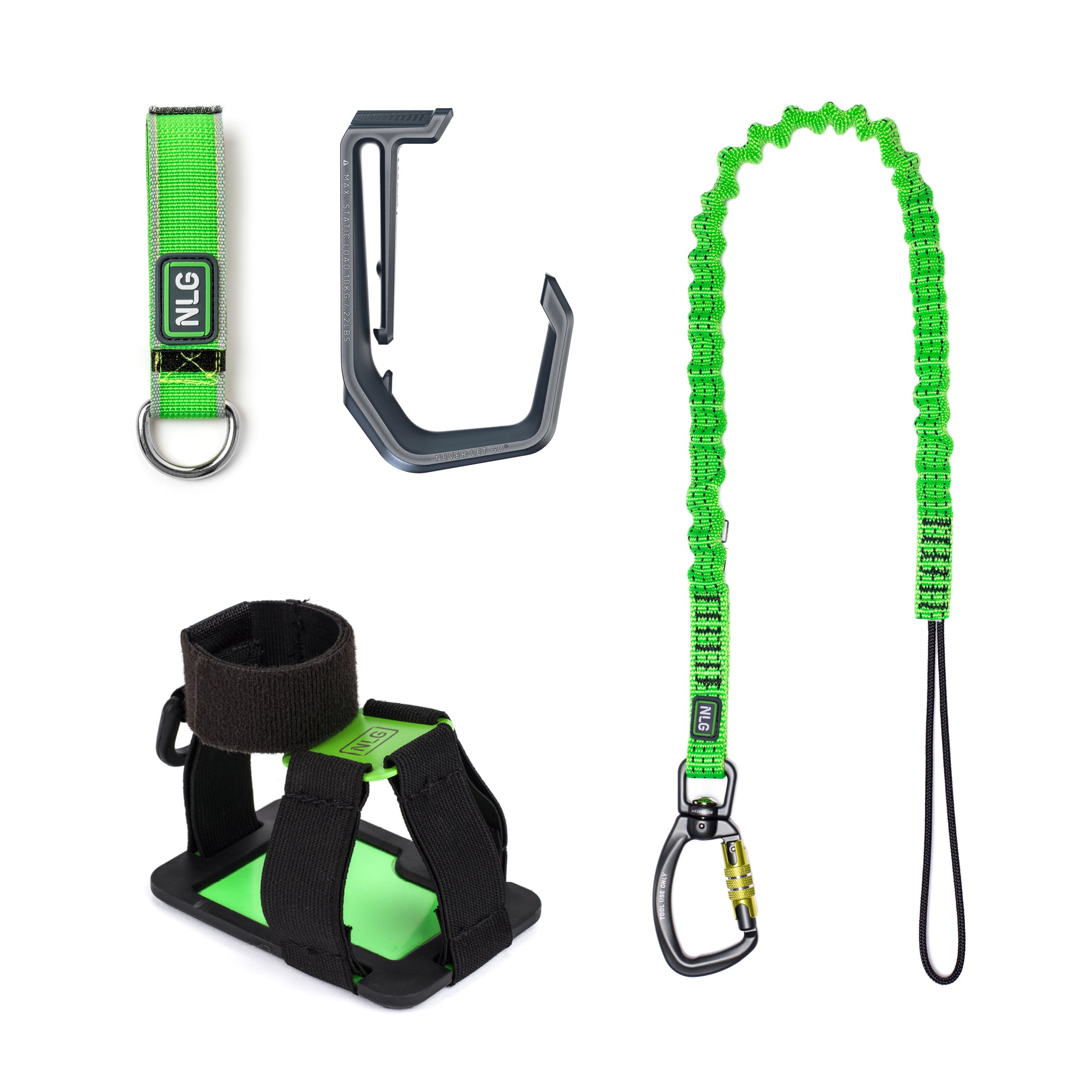 NLG - Bohrmaschinen-Sicherungsgeschirr, Set - Drill Harness Kit