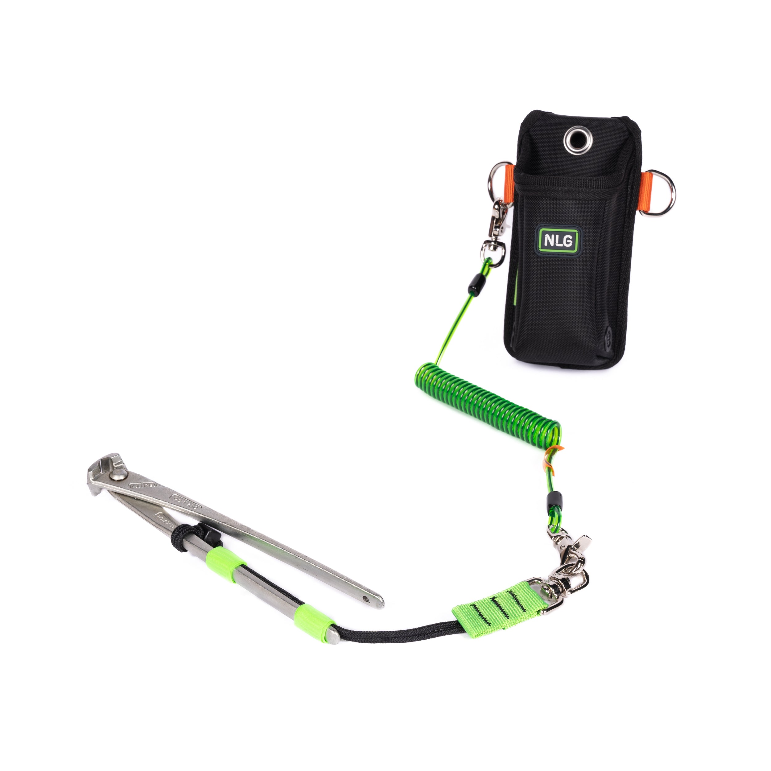 NLG - Werkzeugschlaufe mit verriegelbarem 360 Grad D-Ring - 360 D Ring Locking Loop Tool Tether